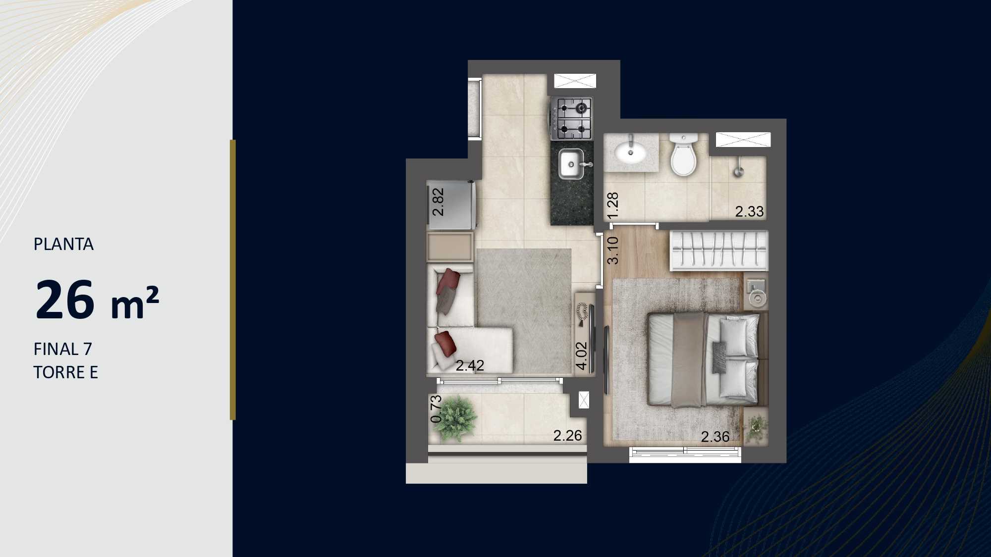 Planta - Jardim da Hipica Santo Amaro - De 21 a 276m², 2 a 4 Suites, 1 a 3 Vagas, Lazer Completo, a venda - Cristiano Rizo