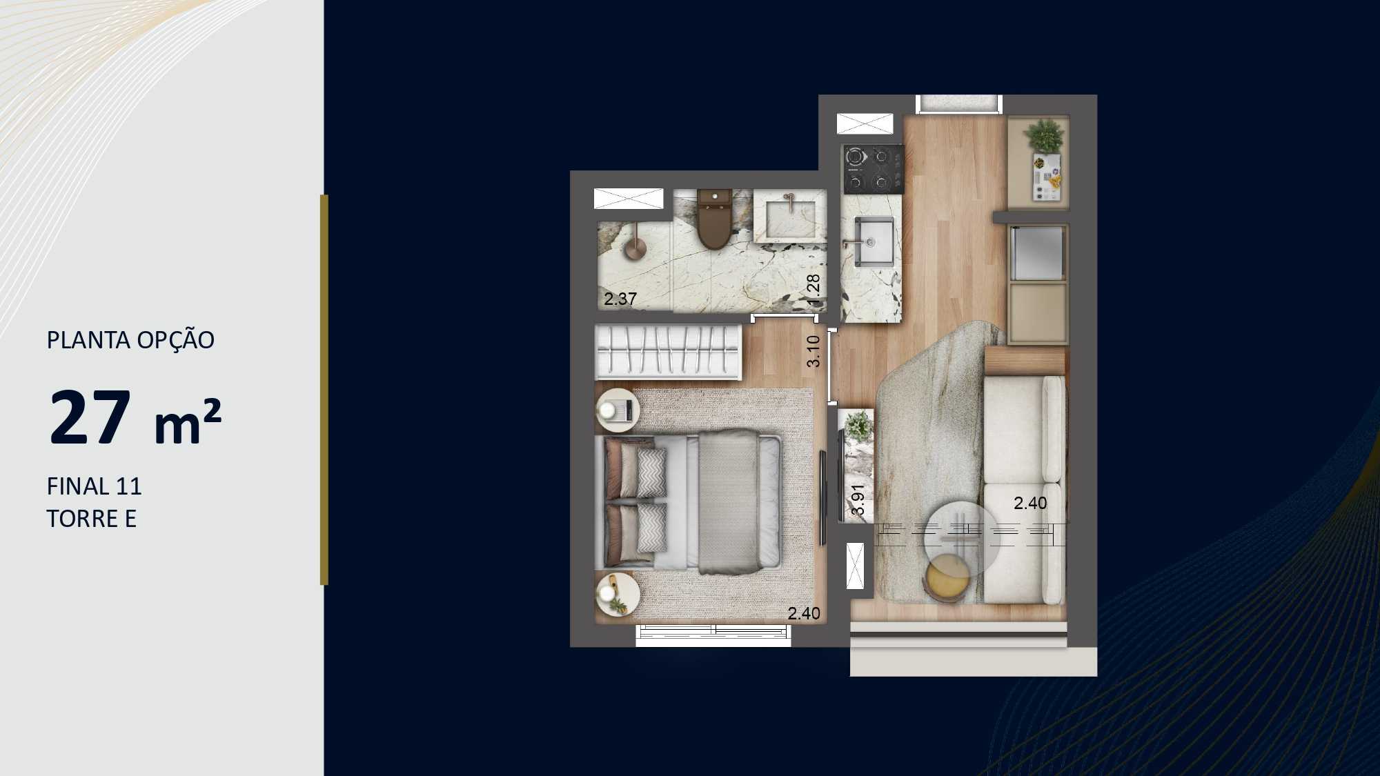 Planta - Jardim da Hipica Santo Amaro - De 21 a 276m², 2 a 4 Suites, 1 a 3 Vagas, Lazer Completo, a venda - Cristiano Rizo