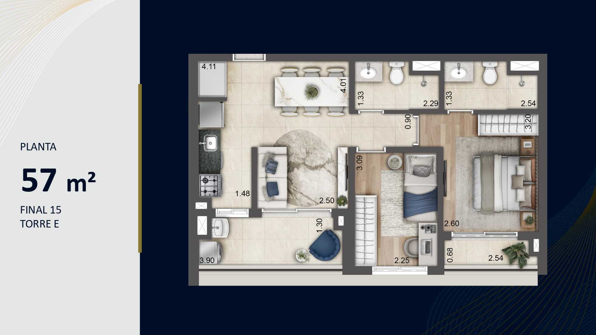 Planta - Jardim da Hipica Santo Amaro - De 21 a 276m², 2 a 4 Suites, 1 a 3 Vagas, Lazer Completo, a venda - Cristiano Rizo
