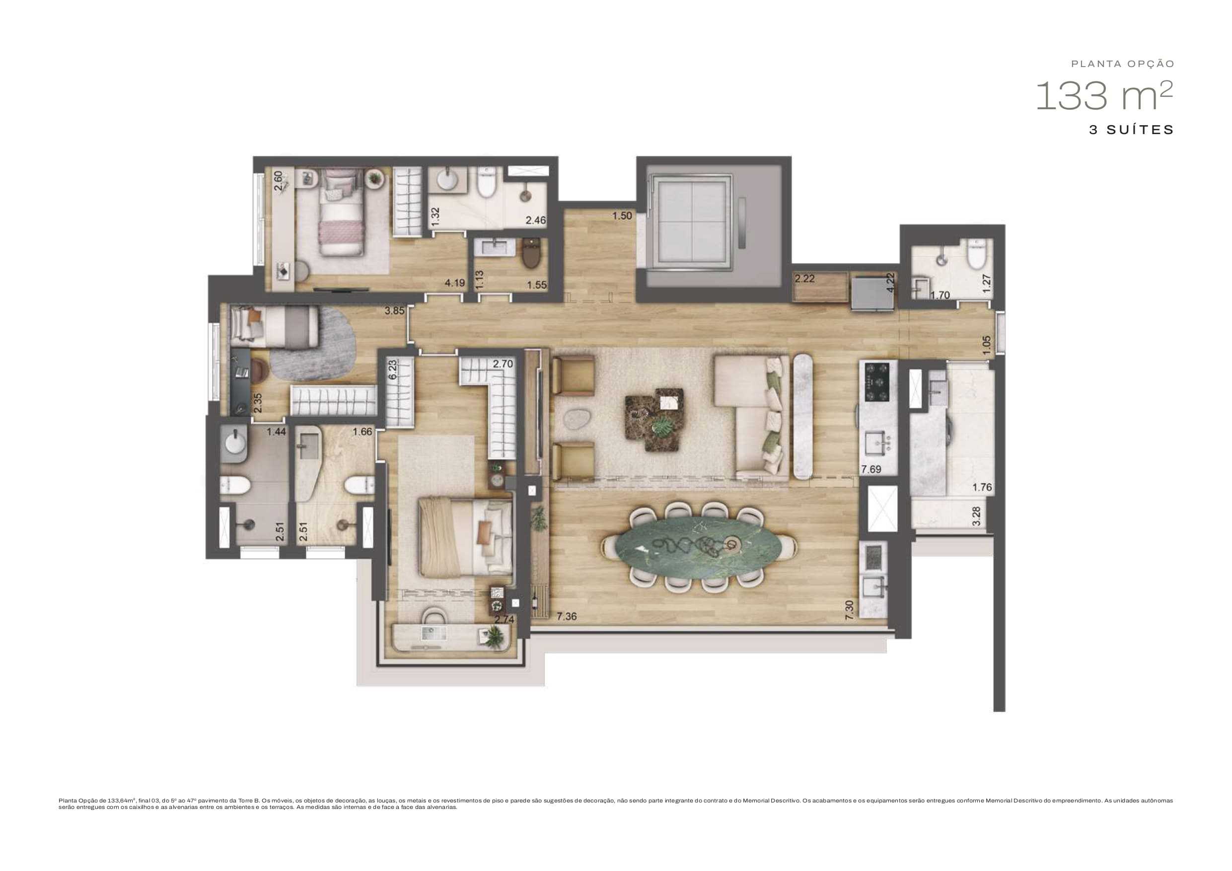 Planta - Jardim da Hipica Santo Amaro - De 21 a 276m², 2 a 4 Suites, 1 a 3 Vagas, Lazer Completo, a venda - Cristiano Rizo