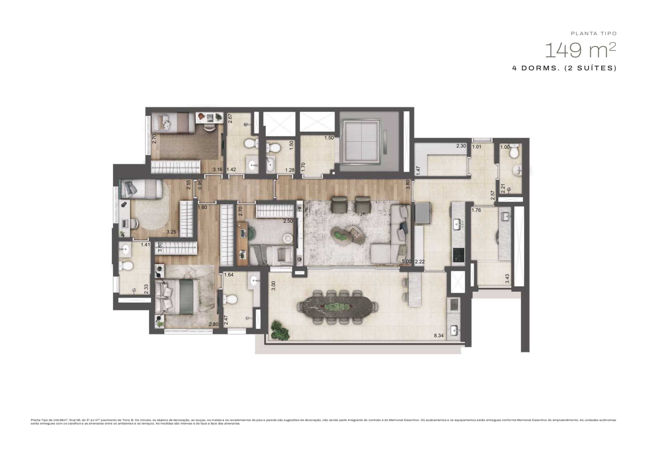 Planta - Jardim da Hipica Santo Amaro - De 21 a 276m², 2 a 4 Suites, 1 a 3 Vagas, Lazer Completo, a venda - Cristiano Rizo