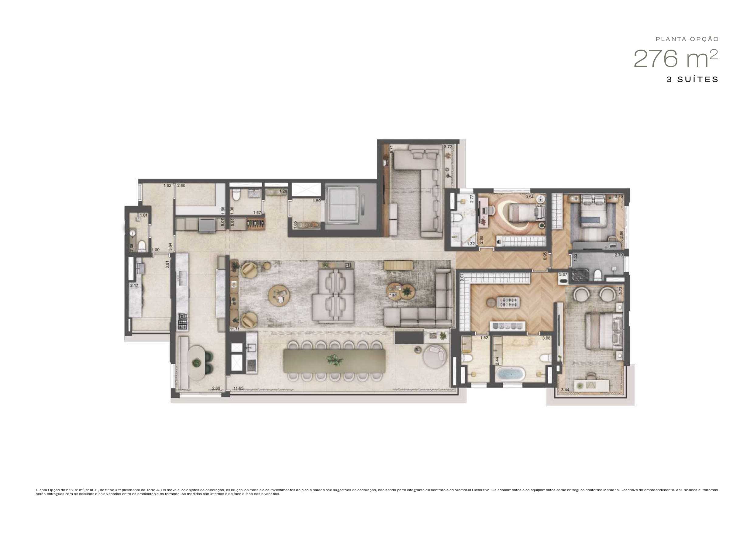 Planta - Jardim da Hipica Santo Amaro - De 21 a 276m², 2 a 4 Suites, 1 a 3 Vagas, Lazer Completo, a venda - Cristiano Rizo
