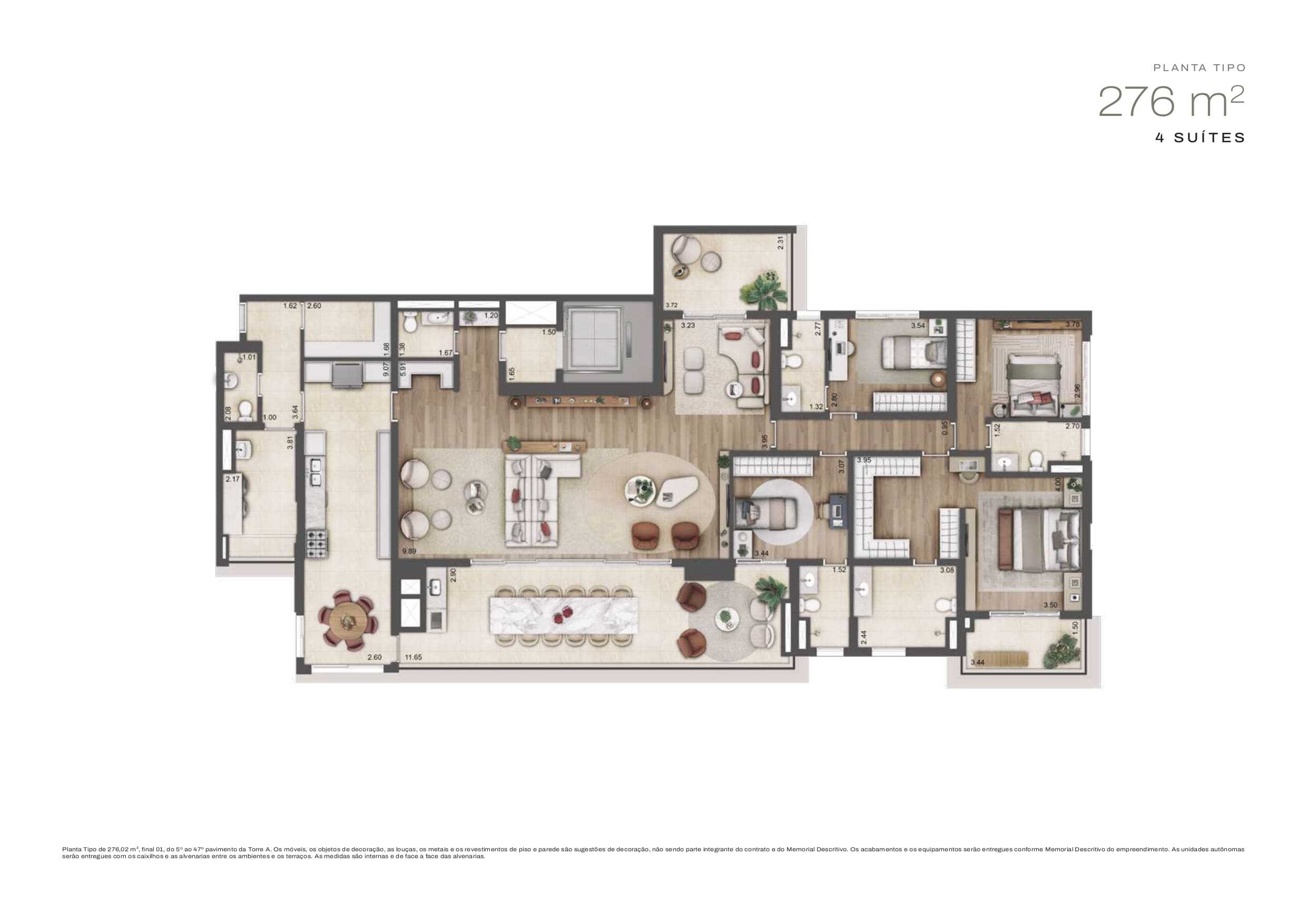 Planta - Jardim da Hipica Santo Amaro - De 21 a 276m², 2 a 4 Suites, 1 a 3 Vagas, Lazer Completo, a venda - Cristiano Rizo